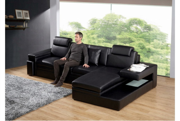 Wohnlandschaft Sofa Couch Ecksofa Eckcouch Polster Garnitur Ecke Sofas 3371