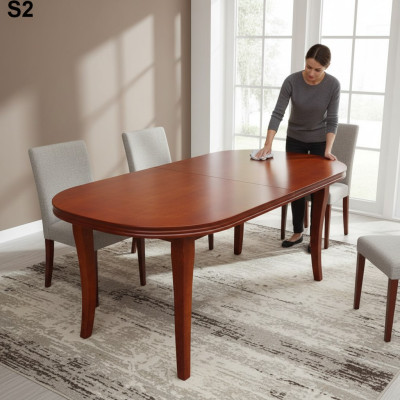 Tisch Esstisch Holztisch XXL Konferenztisch 100X250cm Ausziehbar 250X350cm