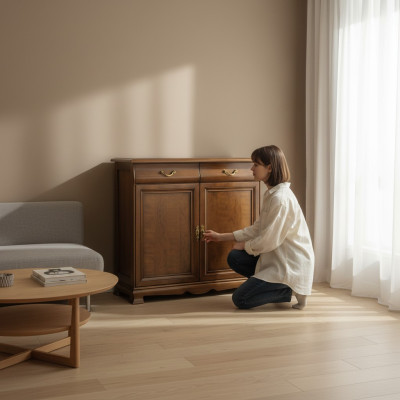  Klassische Kommode Kommoden Beistellschrank Kommodenschrank Landhaus Model N-K2 