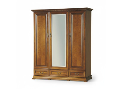 Klassische Schränke Schrank Schrankwand Kleiderschrank Massiv Neu Italy R-3D