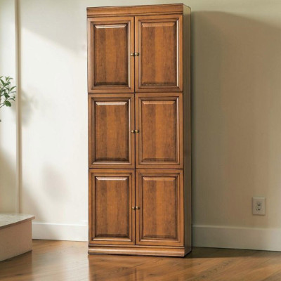 Klassische Schrank Bücherschrank Vitrine Bücherregal Vitrinenschrank Model SE-4