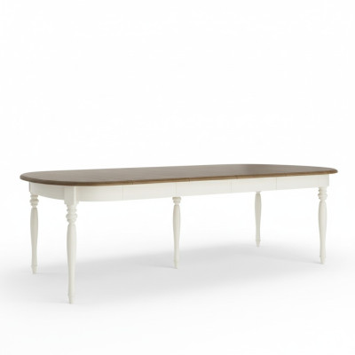Großer Tisch Esstisch Holztisch Konferenztisch Ausziehbar 290cm Model FL-S1