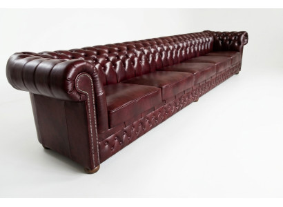 Chesterfield Sofa 8 SITZER XXL Polster Designer Couchen Sofas Garnitur Sofa Neu