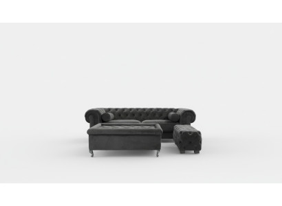 Chesterfield Sofa Polster Designer Couchen Sofas Garnitur Couch SLIII Sofa №18