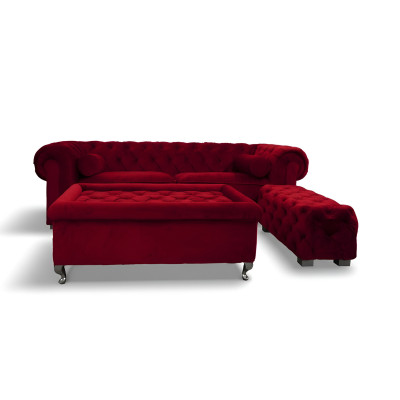 Chesterfield Sofa Polster Designer Couchen Sofas Garnitur Couch SLIII Sofa №20