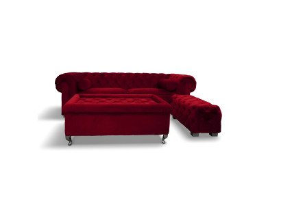 Chesterfield Sofa Polster Designer Couchen Sofas Garnitur Couch SLIII Sofa №20