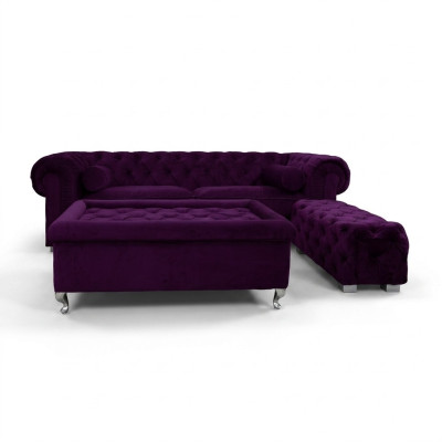 Chesterfield Sofa Polster Designer Couchen Sofas Garnitur Couch SLIII Sofa №23