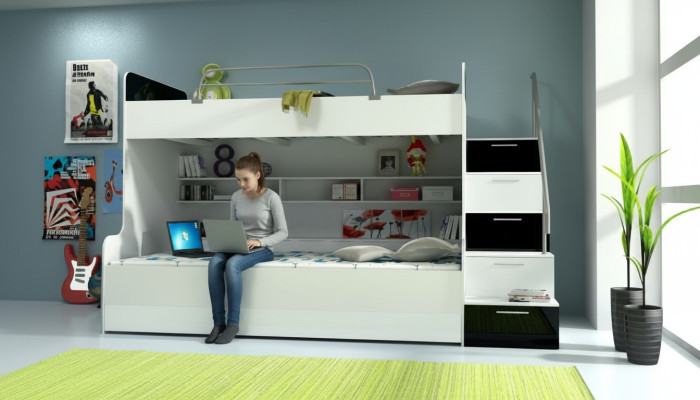 Doppelstockbett Etagenbett Doppelbett Jugend Bett Betten Hochbetten Möbel 