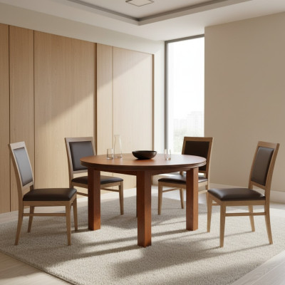 Tisch Esstisch Holztisch XXL Konferenztisch S33Radius100+40