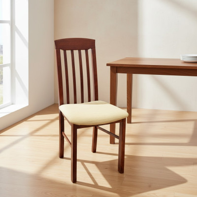 Massivholz Stuhl Esszimmerstuhl Designer Leder Stuhl Dekorative Stühle