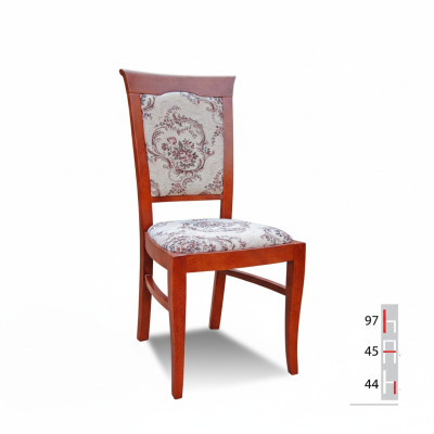 MASSIVHOLZ STUHL ESSZIMMERSTUHL DESIGNER LEDER KLASSISCH DEKO STUHL HOLZ
