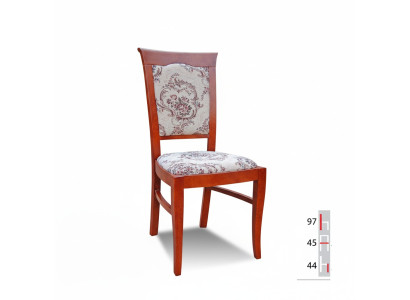 MASSIVHOLZ STUHL ESSZIMMERSTUHL DESIGNER LEDER KLASSISCH DEKO STUHL HOLZ