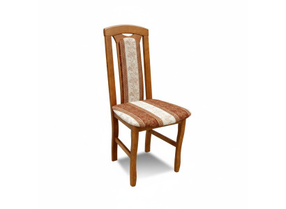 MASSIVHOLZ STUHL HOLZ DESIGNER STUHL ESSZIMMERSTUHL KLASSISCH BEIGE DEKORATIVE
