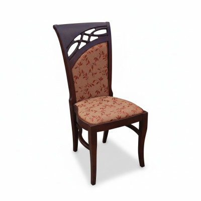 MASSIVHOLZ HOLZ BRAUN STUHL MODERN DESIGNER ESSZIMMERSTUHL KÜCHE DEKORATIVE