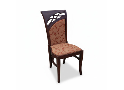 MASSIVHOLZ HOLZ BRAUN STUHL MODERN DESIGNER ESSZIMMERSTUHL KÜCHE DEKORATIVE