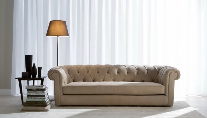 Sofagarnitur Polster Couch Sofa Klassik Chesterfield 3 Sitzer Sofas Washington