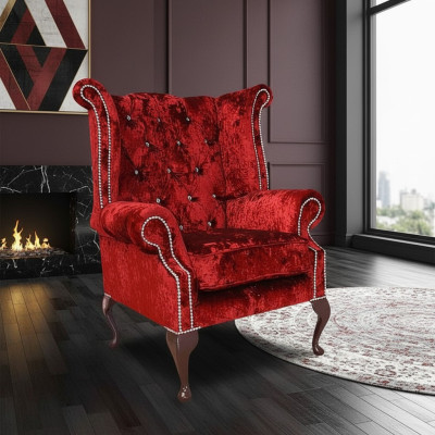 Ohrensessel Chesterfield Sessel Sitz Club Lounge Fernseh Sofa Relaxsessel Neu