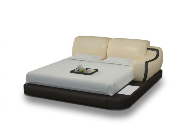 Wasserbett Hotel Doppel Bett Betten Komplett Lederbett Polsterbett Wasser LB8803