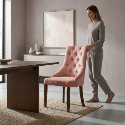 Designer Stuhl Lehnstuhl Polster Stühle Gastro Esszimmer Neu