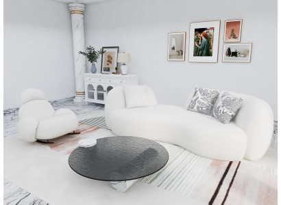 Wohnzimmer Sofagarnitur 3+1 Sitzer Luxuriöser Design Sofa Set