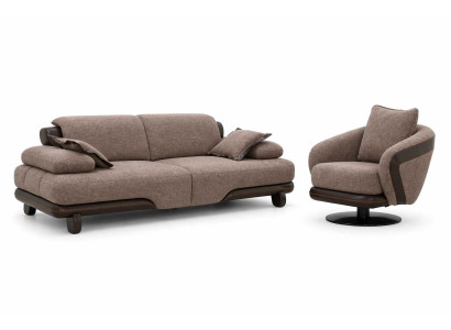 Wohnzimmer Sofa Set 3+1 Sitzer Luxuriöses Sofagarnitur Modernes Stil