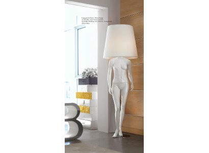 Wohnzimmer Stehlampe Leuchte Steh Leuchten XXL Design Lampe Figur Skulptur Neu