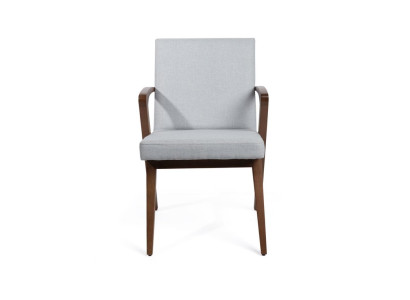 Esszimmer Stühle Holz Luxus Sessel Stuhl Weiß Lehnstuhl Wohnzimmer Möbel Neu