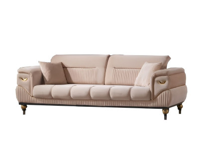 Designer Wohnzimmer Set Sofa Sessel 2tlg. Sofagarnitur 3+1 Sitzer Couchen