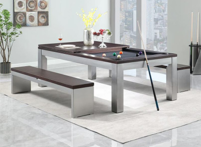 Billardtisch Esstisch 2 i 1 Multifunktionstisch Esszimmer Tische Billard