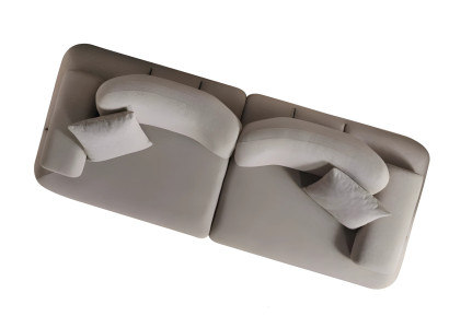 Eleganter Dreisitzer Luxus 3-Sitzer Sofa Bequeme Couch  3er Sofas 243cm