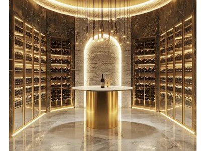 Weinregal Weinarchiv Weinlagerregal Flaschenregal Weinmöbel Weinschrank