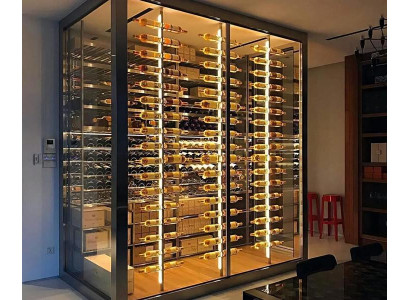 Weinschrank Weinkühlschrank Schaukasten Weinmöbel Schrankvitrine