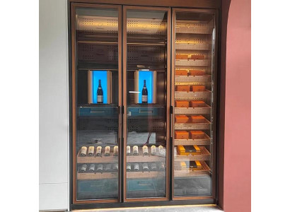 Weinkühlschrank Weinschrank Zigarren-Humidor Weinmöbel Weinkellerregal