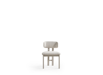 Beige Holz-Textil Stühle im eleganten Design