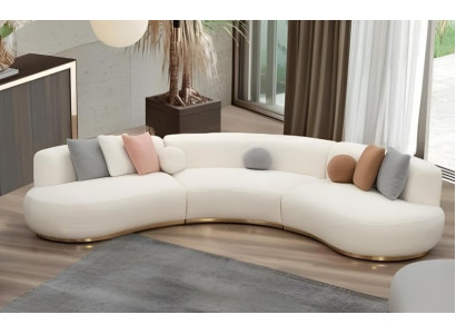 Ecksofa Sofa Couch Wohnlandschaft Modern Zeitlos Komfortabel