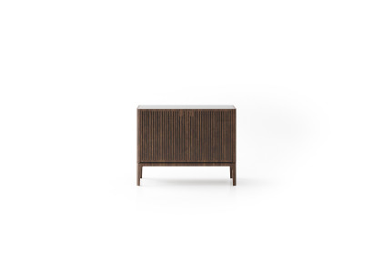 Elegantes braunes Holz Sideboard im modernen Design
