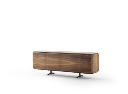 Elegantes braunes Holzsideboard im zeitlosen Design