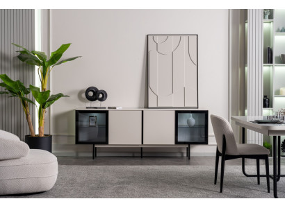 Ein Sideboard im modernen Stil passt in jedes Interieur.