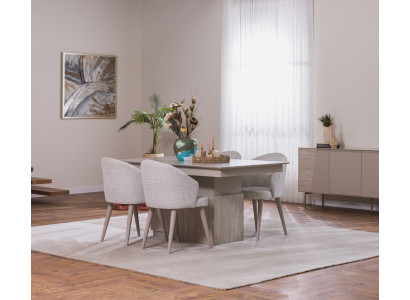 Esszimmer-Set Harmonie von modernem Stil und Gemütlichkeit